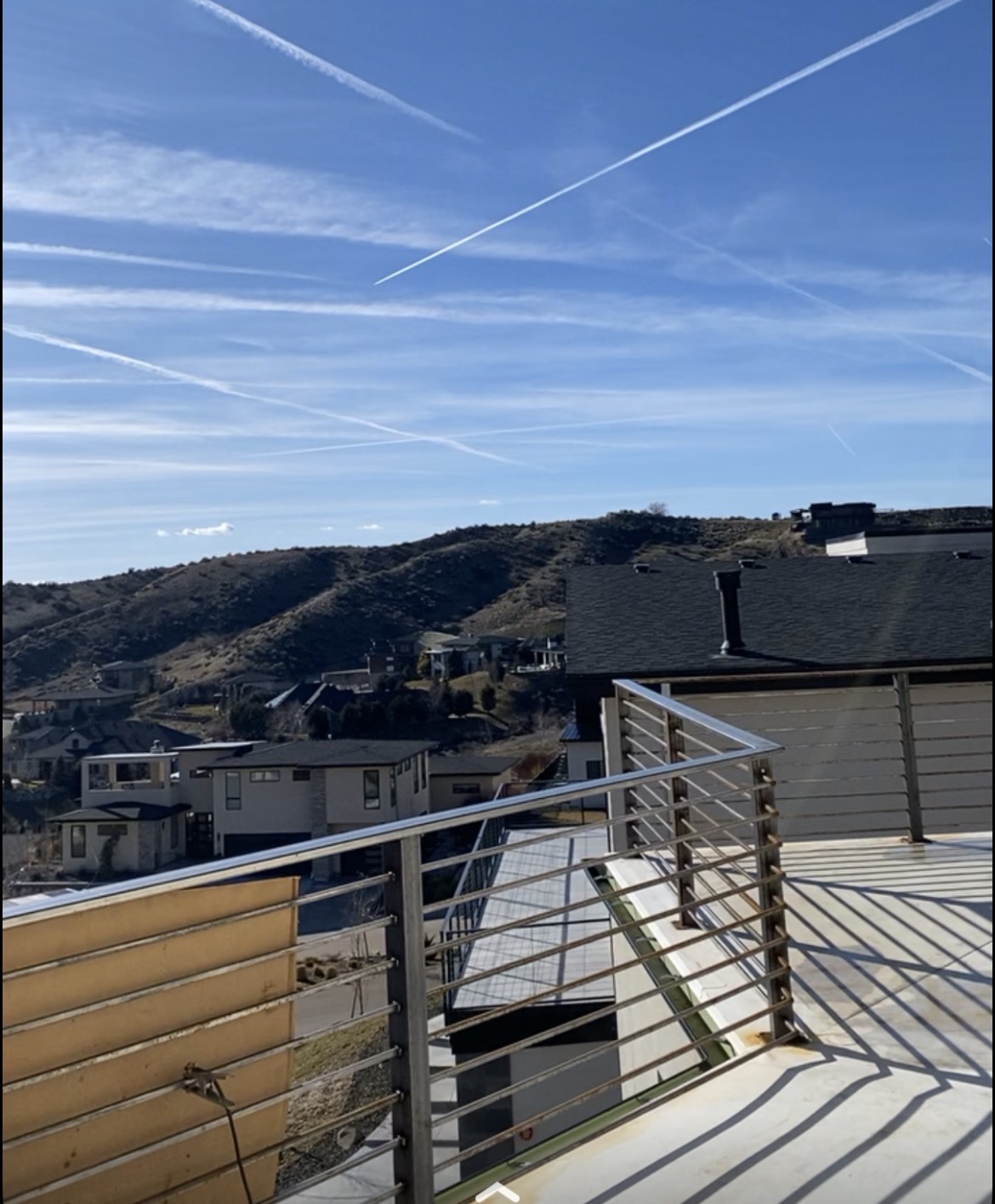 Exterior handrail repair at a home in the Treasure Valley, Idaho